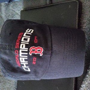 Red Sox 2004 world series base ball cap